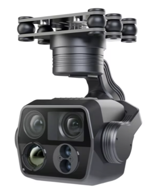 Thermal camera with 100X hybrid zoom